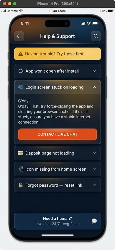 Boomerang app — common issues & fixes – Boomerang